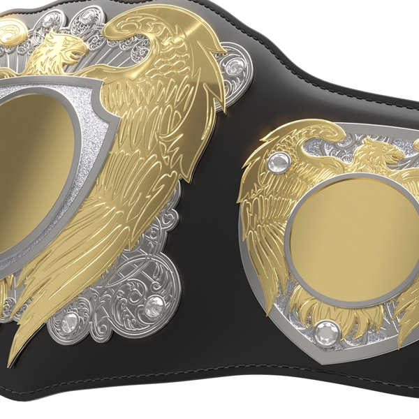 Express Vibraprint® Legion Award Belt w/ Black Leather - Express Vibraprint® Legion Award Belt w/ Black Leather - Image 24 of 29