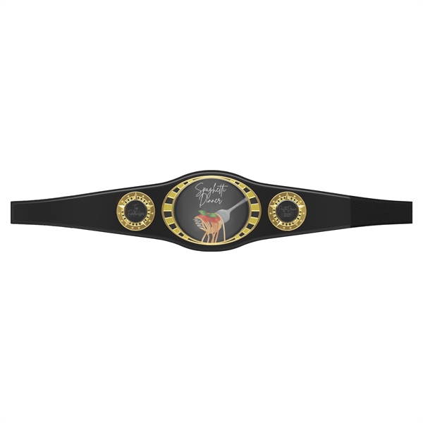 Express Vibraprint Black Juniors Championship Belt - Express Vibraprint Black Juniors Championship Belt - Image 3 of 16