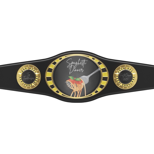 Express Vibraprint Black Juniors Championship Belt - Express Vibraprint Black Juniors Championship Belt - Image 1 of 16