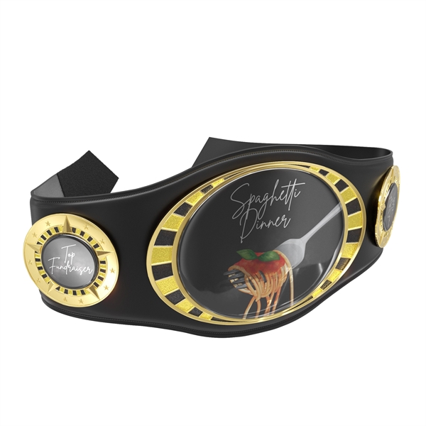 Express Vibraprint Black Juniors Championship Belt - Express Vibraprint Black Juniors Championship Belt - Image 2 of 16