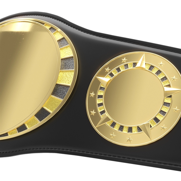 Express Vibraprint Black Juniors Championship Belt - Express Vibraprint Black Juniors Championship Belt - Image 12 of 16