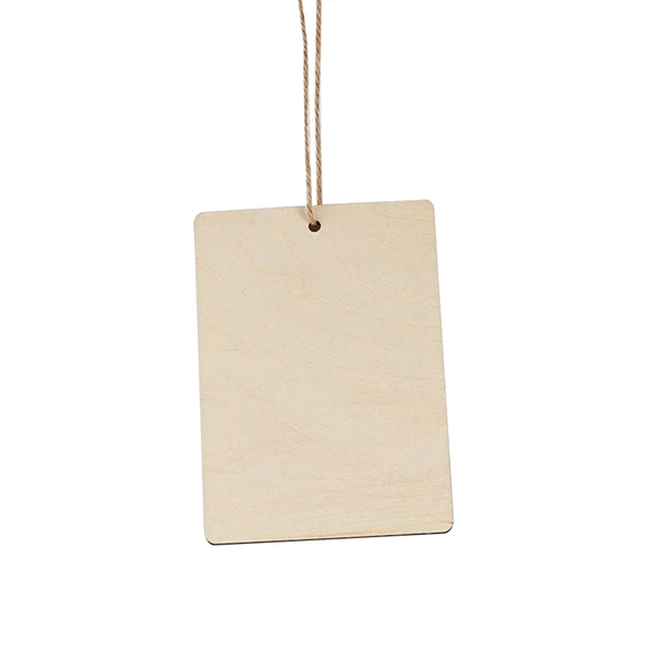 Unfinished Wood Tags - Unfinished Wood Tags - Image 1 of 3