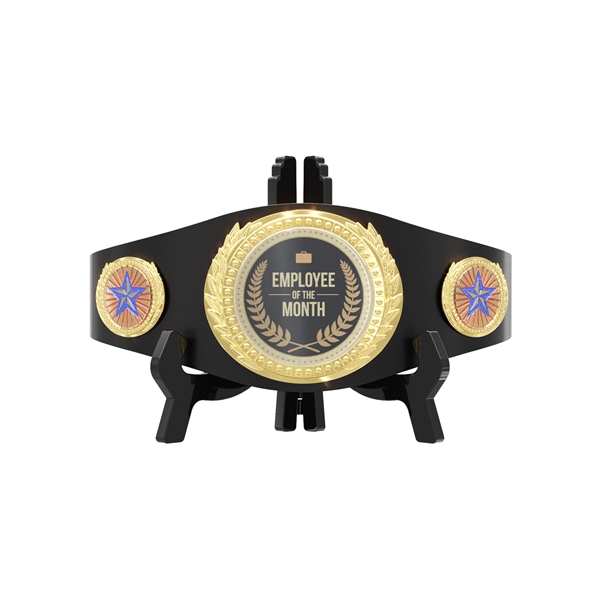Express Lightweight Championship Belt - Center & Side Plates - Express Lightweight Championship Belt - Center & Side Plates - Image 4 of 19