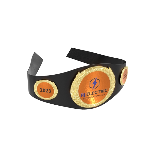 Express Lightweight Championship Belt - Center & Side Plates - Express Lightweight Championship Belt - Center & Side Plates - Image 6 of 19
