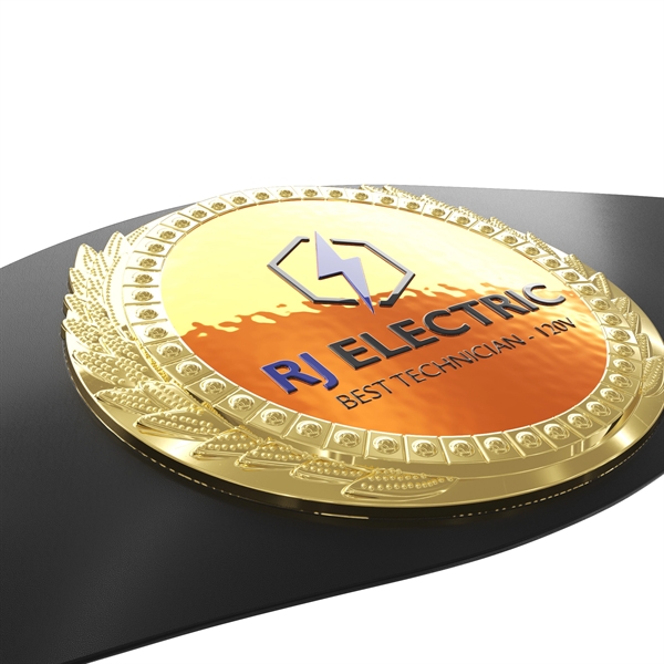 Express Lightweight Championship Belt With Center Plate - Express Lightweight Championship Belt With Center Plate - Image 9 of 17