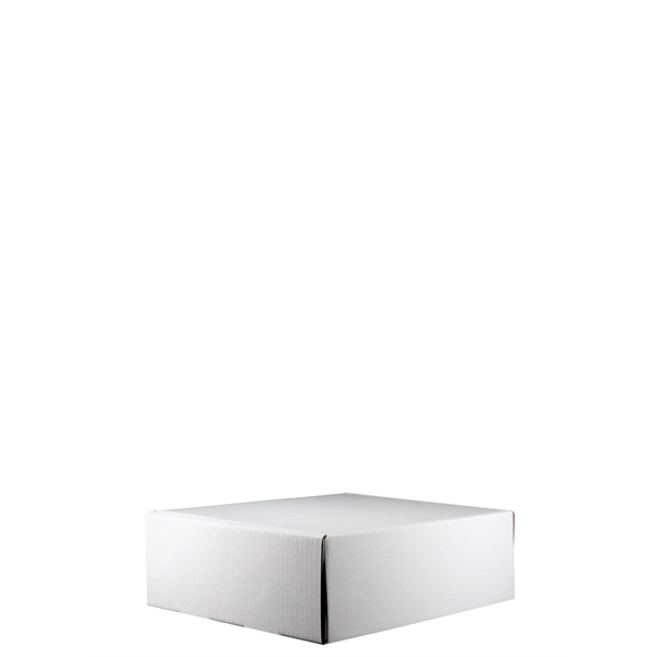 Mailing Box, B-Flute  12" x 10" x 4" - White - E - 480 sq in - Mailing Box, B-Flute  12" x 10" x 4" - White - E - 480 sq in - Image 7 of 7