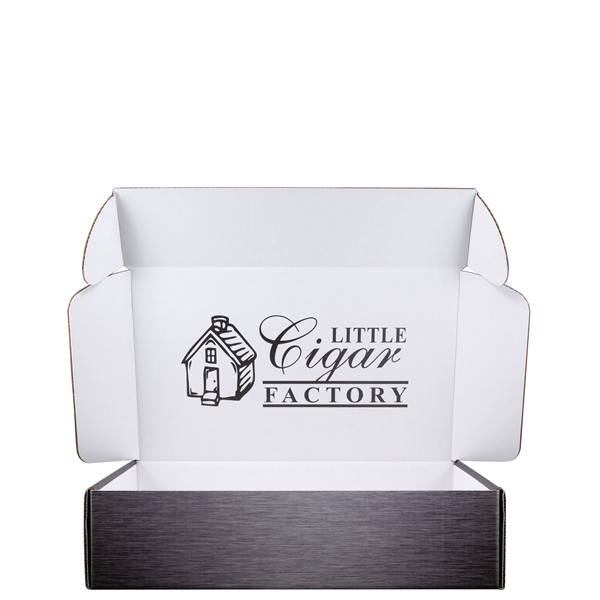 Mailing Box, B-Flute 16" x 10" x 4" - White - F - 640 sq in - Mailing Box, B-Flute 16" x 10" x 4" - White - F - 640 sq in - Image 0 of 7