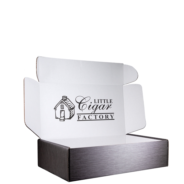 Mailing Box, B-Flute 16" x 10" x 4" - White - F - 640 sq in - Mailing Box, B-Flute 16" x 10" x 4" - White - F - 640 sq in - Image 1 of 7