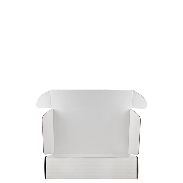 Mailing Box, B-Flute 16" x 10" x 4" - White - F - 640 sq in - Mailing Box, B-Flute 16" x 10" x 4" - White - F - 640 sq in - Image 4 of 7