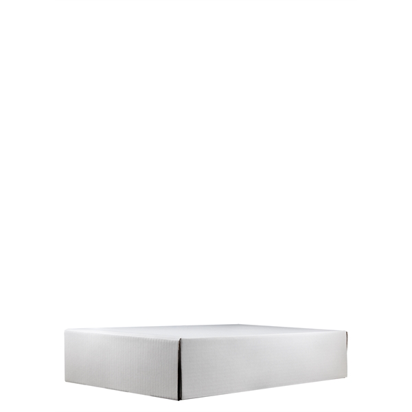 Mailing Box, B-Flute 20" x 12" x 4" - White - F - 960 sq in - Mailing Box, B-Flute 20" x 12" x 4" - White - F - 960 sq in - Image 7 of 7