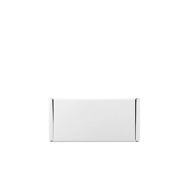 Mailing Box, B-Flute 8" x 4" x 4" - White - B - 128 sq in - Mailing Box, B-Flute 8" x 4" x 4" - White - B - 128 sq in - Image 6 of 7