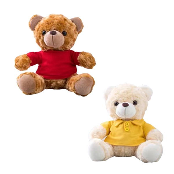 Plush Teddy Bear With Removable Clothes - Plush Teddy Bear With Removable Clothes - Image 2 of 2