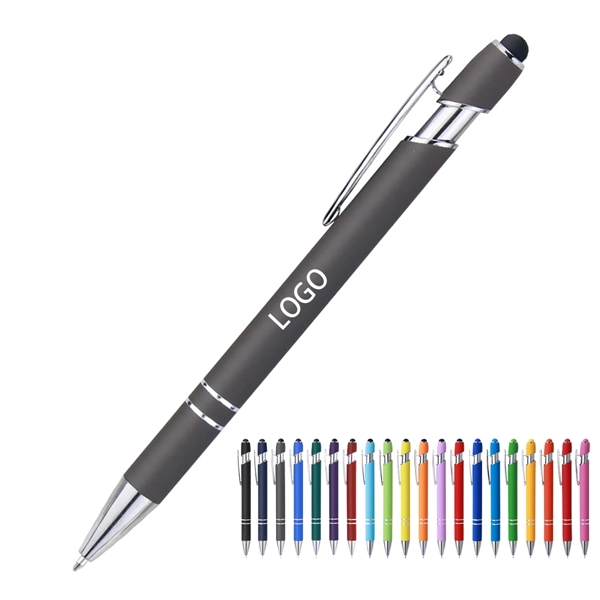 Metal Touchscreen Ballpoint Pen - Metal Touchscreen Ballpoint Pen - Image 0 of 4