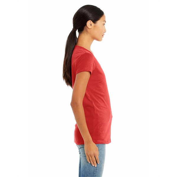 Bella + Canvas Ladies' Jersey Short-Sleeve V-Neck T-Shirt - Bella + Canvas Ladies' Jersey Short-Sleeve V-Neck T-Shirt - Image 51 of 113