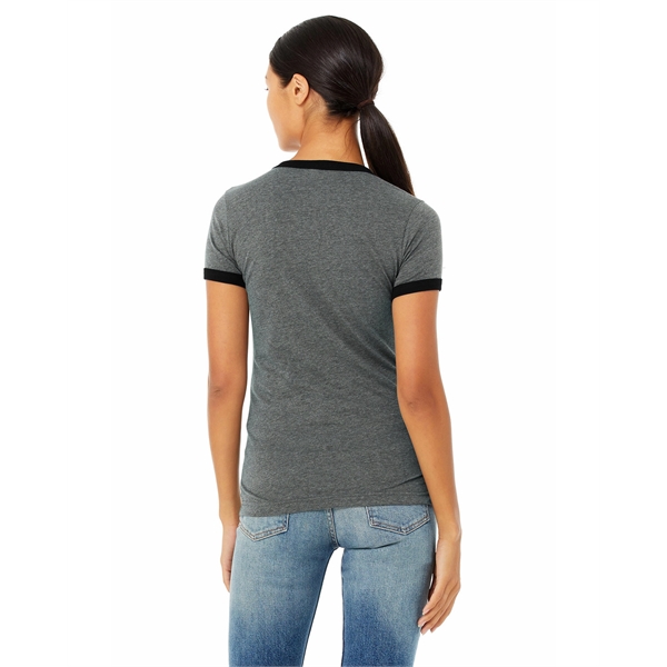 Ladies' Jersey Short-Sleeve Ringer T-Shirt - Ladies' Jersey Short-Sleeve Ringer T-Shirt - Image 23 of 26