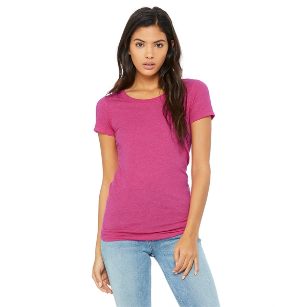 Bella + Canvas Ladies' Triblend Short-Sleeve T-Shirt - Bella + Canvas Ladies' Triblend Short-Sleeve T-Shirt - Image 83 of 156