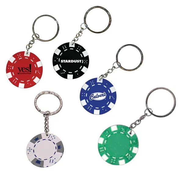 Poker Chip Keychains - Poker Chip Keychains - Image 0 of 0