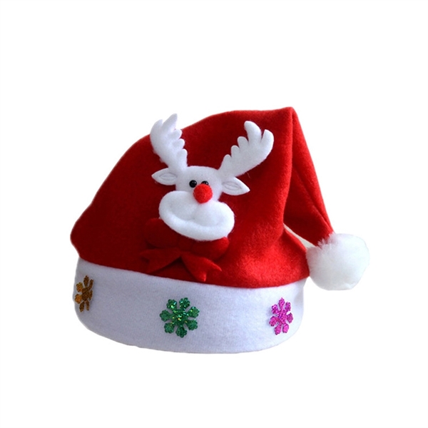Light Up Santa Hat - Light Up Santa Hat - Image 2 of 2
