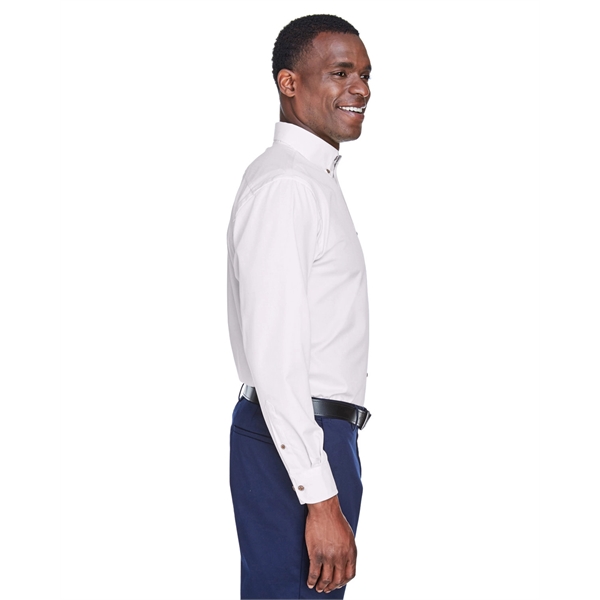 Harriton Men's Easy Blend™ Long-Sleeve Twill Shirt with S... - Harriton Men's Easy Blend™ Long-Sleeve Twill Shirt with S... - Image 62 of 135