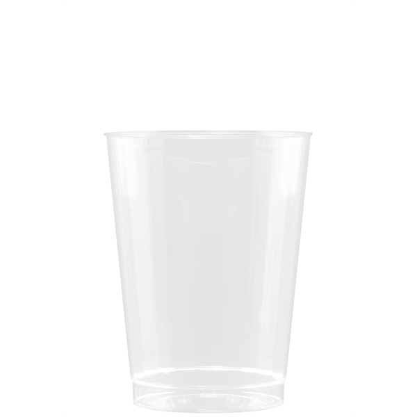 10 oz Clear Fluted Plastic Cup - Digital - 10 oz Clear Fluted Plastic Cup - Digital - Image 1 of 1