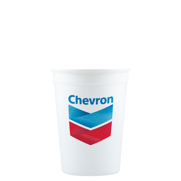 12 oz Stadium Cup - White - Digital - 12 oz Stadium Cup - White - Digital - Image 0 of 1