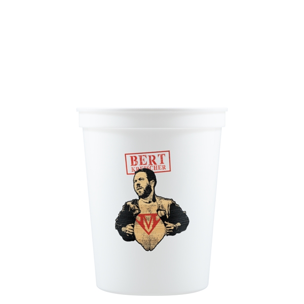 16 oz Stadium Cup - White - Digital - 16 oz Stadium Cup - White - Digital - Image 0 of 1