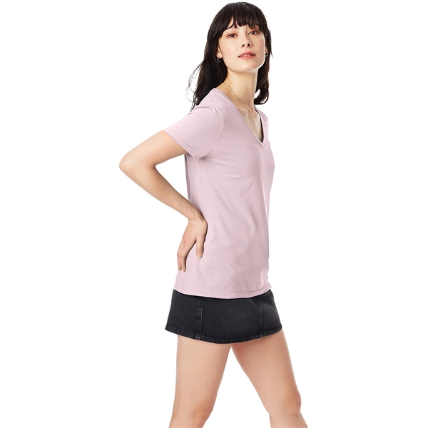 Hanes Ladies' Perfect-T V-Neck T-Shirt - Hanes Ladies' Perfect-T V-Neck T-Shirt - Image 88 of 156