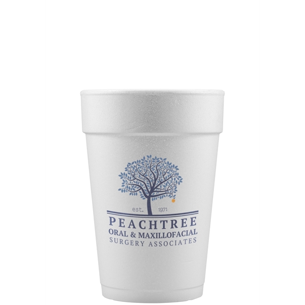 14 oz Foam Cup - White - Hi-Speed - 14 oz Foam Cup - White - Hi-Speed - Image 0 of 1