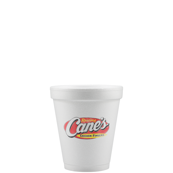 8 oz Foam Cup - White - Hi-Speed - 8 oz Foam Cup - White - Hi-Speed - Image 0 of 1