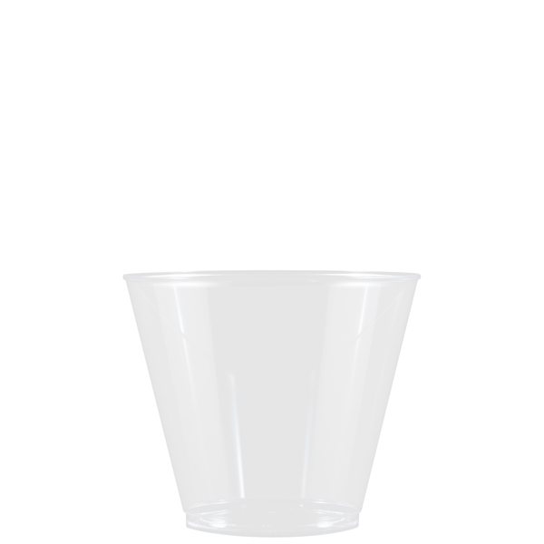 Clear Hard Plastic Rocks Cup - 9 oz - Tradition - Clear Hard Plastic Rocks Cup - 9 oz - Tradition - Image 1 of 1