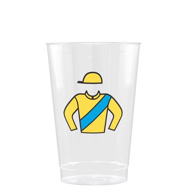 12 oz Clear Fluted Plastic Cup - Tradition - 12 oz Clear Fluted Plastic Cup - Tradition - Image 0 of 1