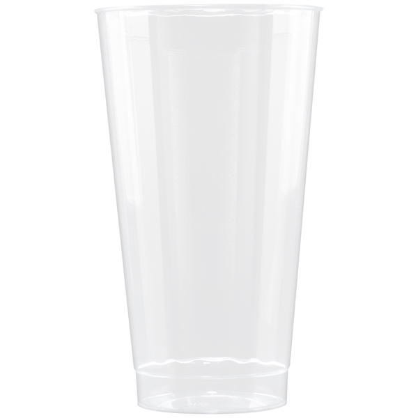 16 oz Clear Fluted Plastic Cup - Tradition - 16 oz Clear Fluted Plastic Cup - Tradition - Image 1 of 1