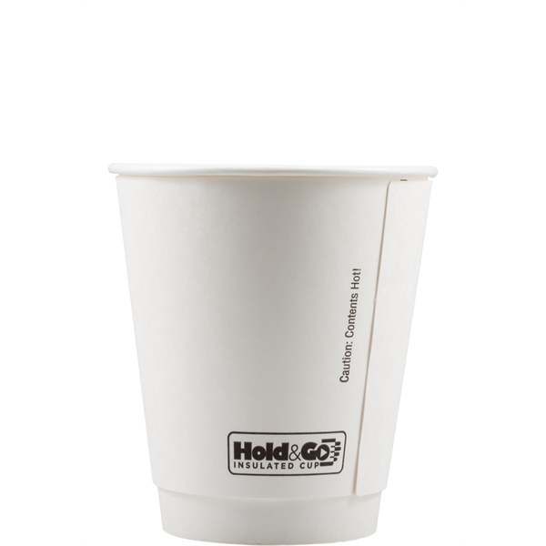 12 oz Insulated Paper Cup - White - Tradition - 12 oz Insulated Paper Cup - White - Tradition - Image 2 of 2