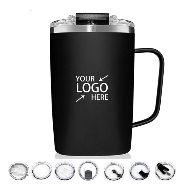 16Oz Insulated Coffee Mug - 16Oz Insulated Coffee Mug - Image 0 of 5