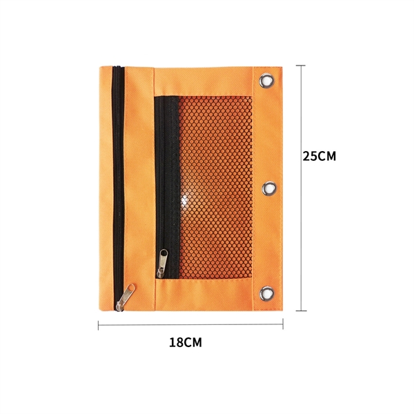 3 Ring Binder Pencil Pouch - 3 Ring Binder Pencil Pouch - Image 5 of 5