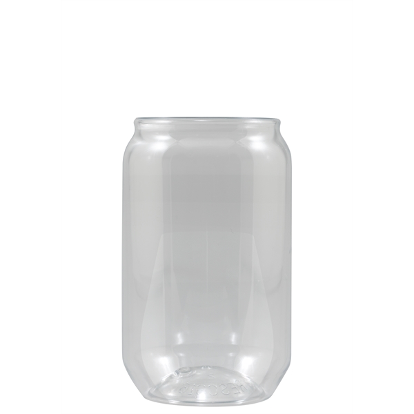 16 oz Clear Plastic Can Glass - Tradition - 16 oz Clear Plastic Can Glass - Tradition - Image 1 of 1