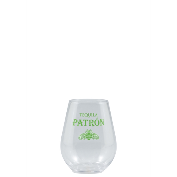 4 oz Clear Plastic Stemless Glass - Tradition - 4 oz Clear Plastic Stemless Glass - Tradition - Image 0 of 1