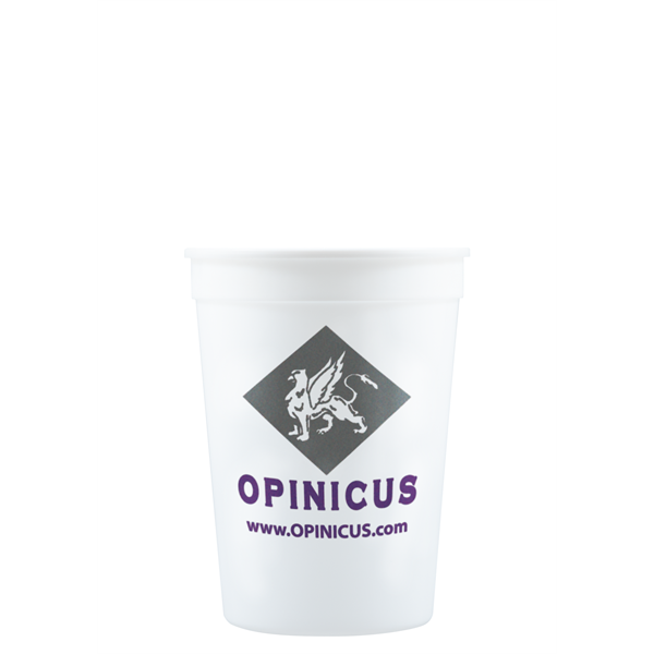 12 oz Stadium Cup - White - Tradition - 12 oz Stadium Cup - White - Tradition - Image 0 of 1