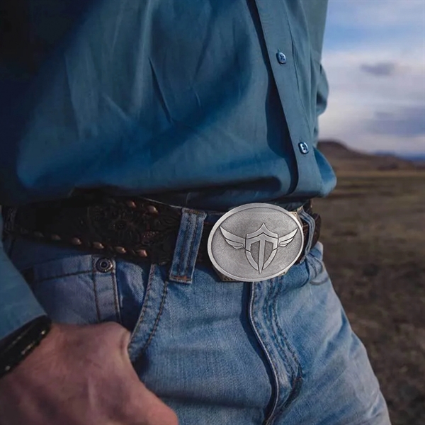 Pewter Belt Buckle - Pewter Belt Buckle - Image 0 of 7