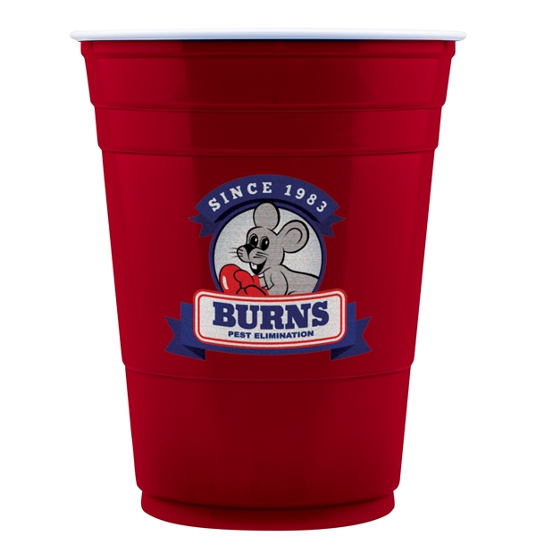 16/18 oz Solo® Plastic Party Cup - Colored - Digital - 16/18 oz Solo® Plastic Party Cup - Colored - Digital - Image 0 of 1