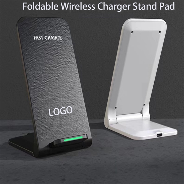 Foldable Wireless Charger Stand Pad - Foldable Wireless Charger Stand Pad - Image 0 of 6