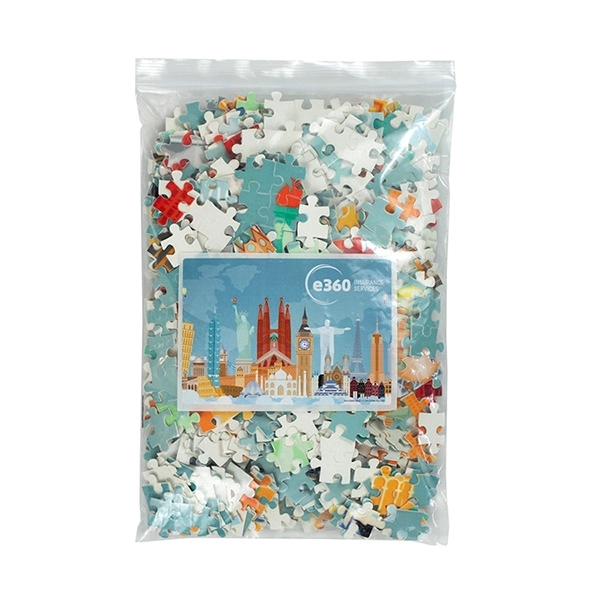500 Piece Retail Quality Full Color Custom Jigsaw P - 500 Piece Retail Quality Full Color Custom Jigsaw P - Image 5 of 12