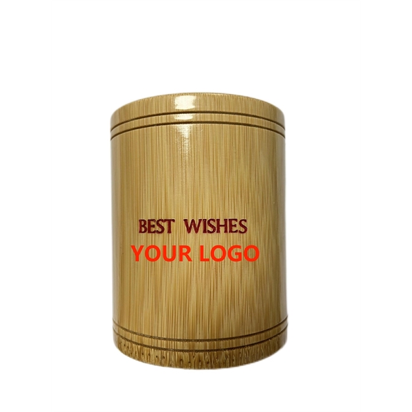 Bamboo Pen Holder - Bamboo Pen Holder - Image 1 of 4
