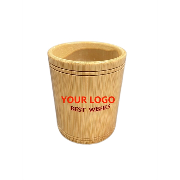 Bamboo Pen Holder - Bamboo Pen Holder - Image 0 of 4
