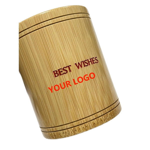 Bamboo Pen Holder - Bamboo Pen Holder - Image 2 of 4