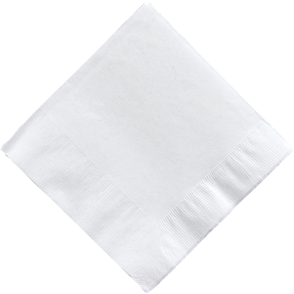 Luncheon Napkin - White - Digital - Luncheon Napkin - White - Digital - Image 1 of 1