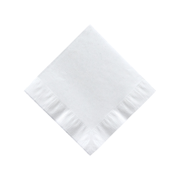 Beverage Napkin - White - Hi-Speed - Beverage Napkin - White - Hi-Speed - Image 1 of 1