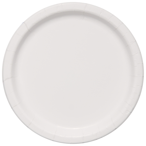 9" Coated Paper Plate - White - Tradition - 9" Coated Paper Plate - White - Tradition - Image 1 of 1