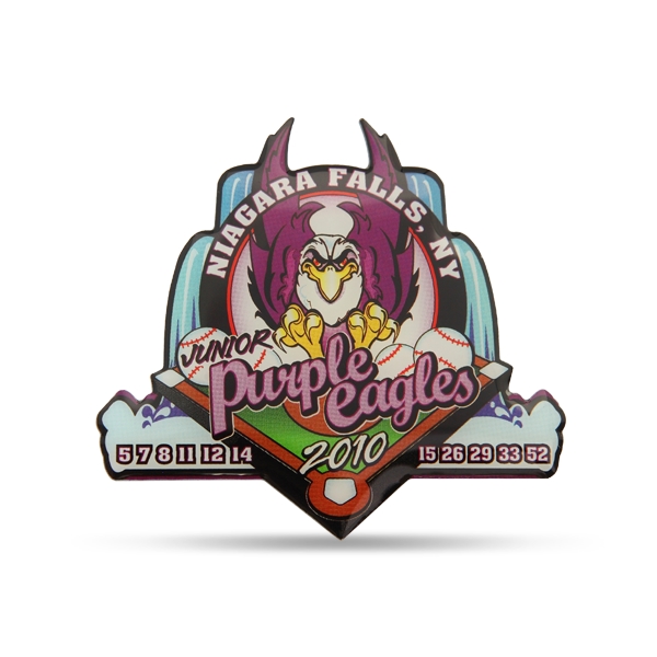 Custom Shaped Printed Pins - Custom Shaped Printed Pins - Image 2 of 3