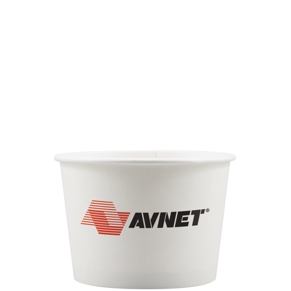 12 oz Paper Food Container - White - Tradition - 12 oz Paper Food Container - White - Tradition - Image 0 of 1